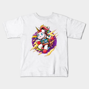 Unicorn Astronaut Kids T-Shirt